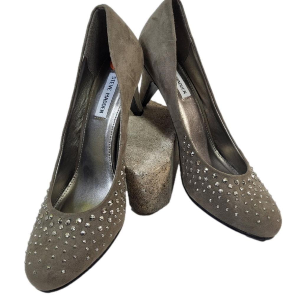 Steve Madden Bejeweled Heels